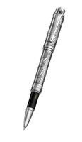 Boligrafo Montegrappa Hemingway: The Adventurer in Plata ISICHRSA - ISICHRSA